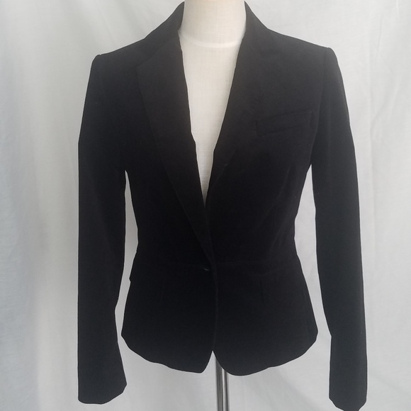 Talbots Jackets & Blazers - Women's Talbots Black Velvet Blazer